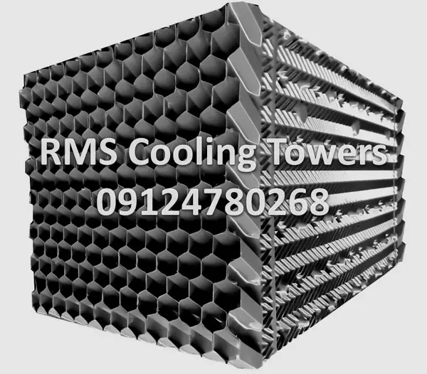 پکینگ برج خنک کننده کراس-فلو، PP