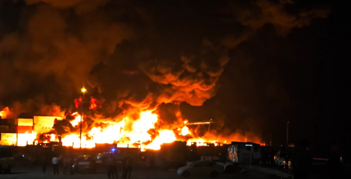 انفجار در بندرعباس 6 اردیبهشت 1404