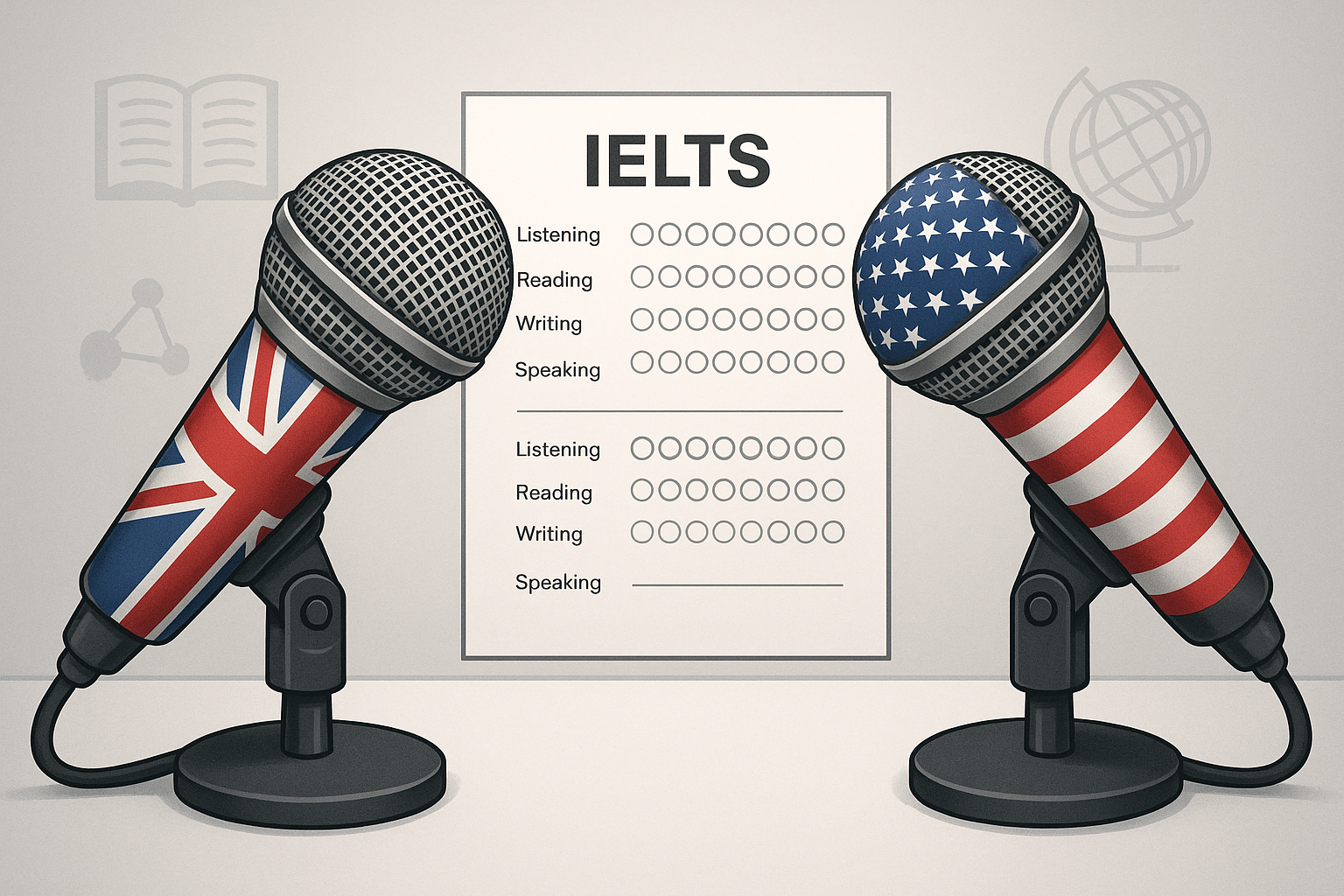 ازمون آیلتس بریتیش است یا امریکن؟  کدام لهجه در آیلتس مهم است؟