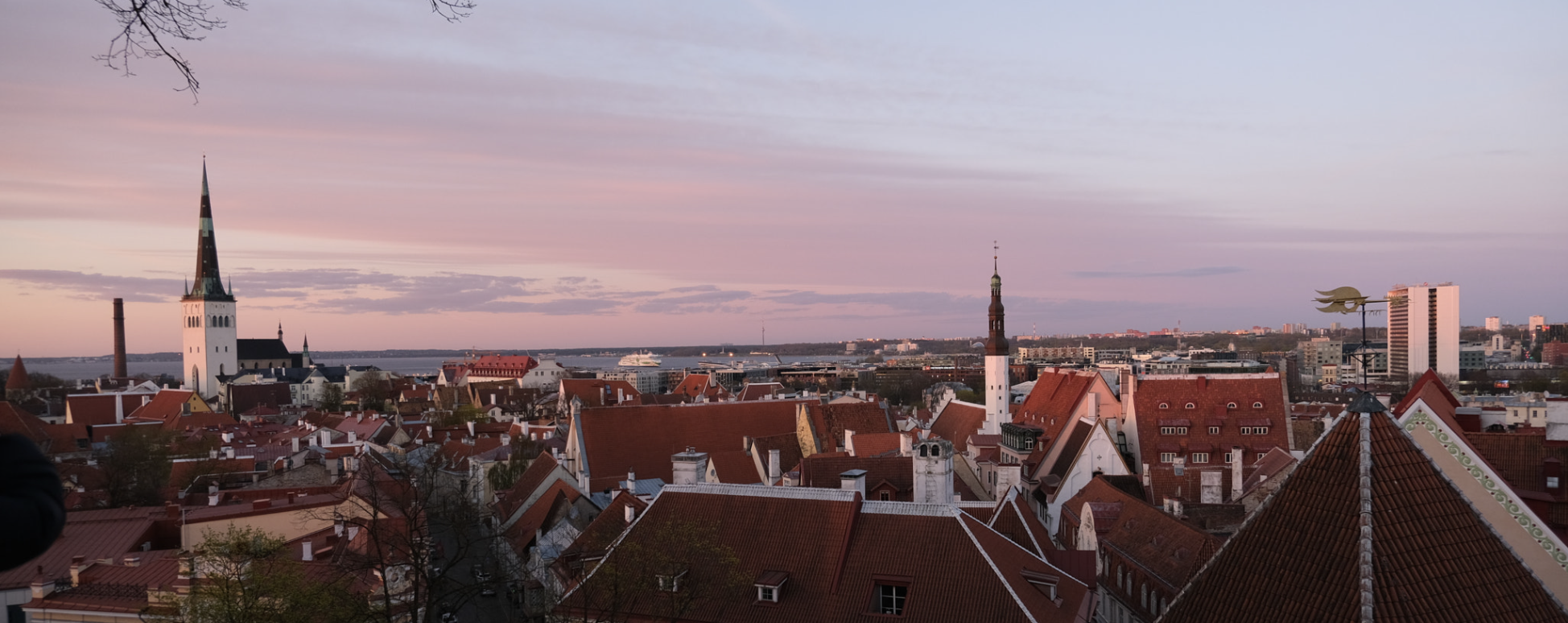 این عکسه رو خودم گرفتم. بام تالینه
