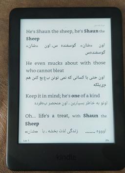 -*(کتاب‌خوان و کیندل به زبان ساده)*-