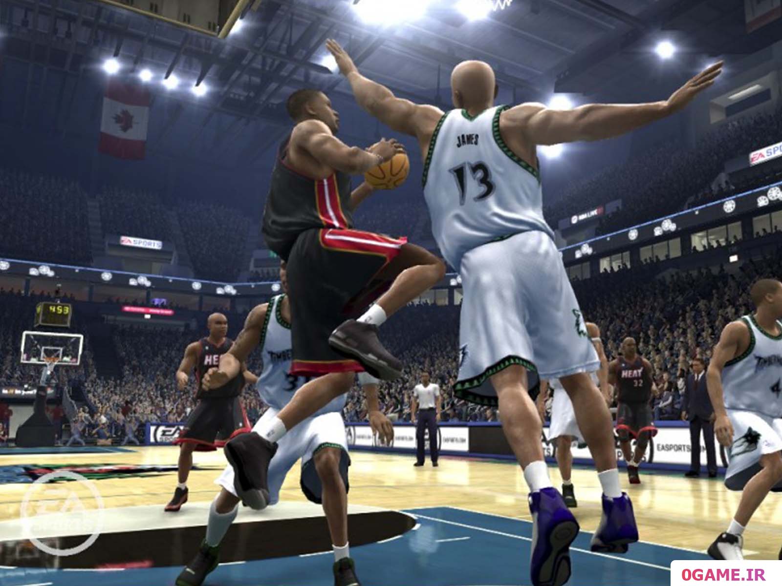 بازی بسکتبال ان بی ای لایو 2007 (NBA LIVE)