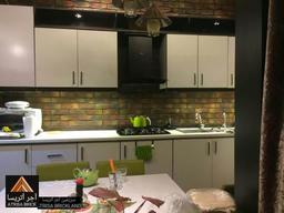 استفاده از آجر نما در آشپزخانه