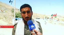 پیام تشکر از خادمین شهداء شهرستان گرمی و انگوت