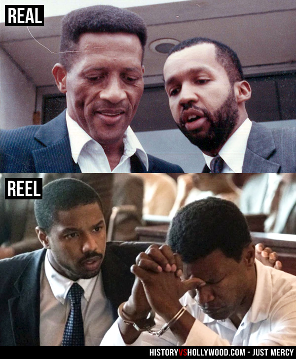 شخصیت های واقعی و بازیگران فیلم Just Mercy