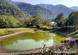 روستای پونل در مسیر جاده سرسبز رضوانشهر به خلخال