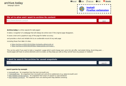 سایتی برای مشاهده اطلاعات پاک شده در اینترنت (archive.vn)