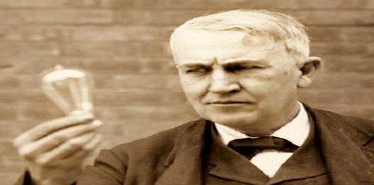 Thomas Edison ampulün mucidi olarak biliniyor.