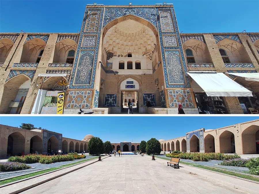 میدان اصلی مجموعه گنجعلی خان کرمان