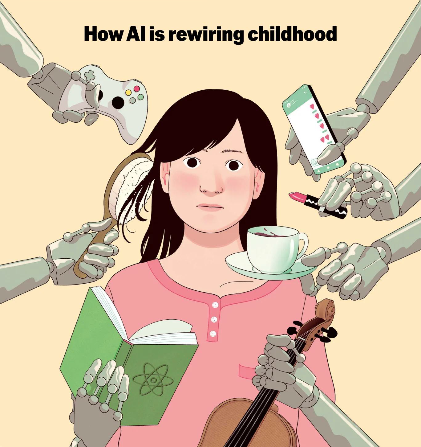 نهچگونه هوش مصنوعی دوران کودکی را بازنویسی می‌کند