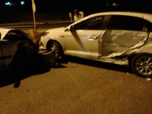 تصادف خودروی 405 با ام وی ام 315 