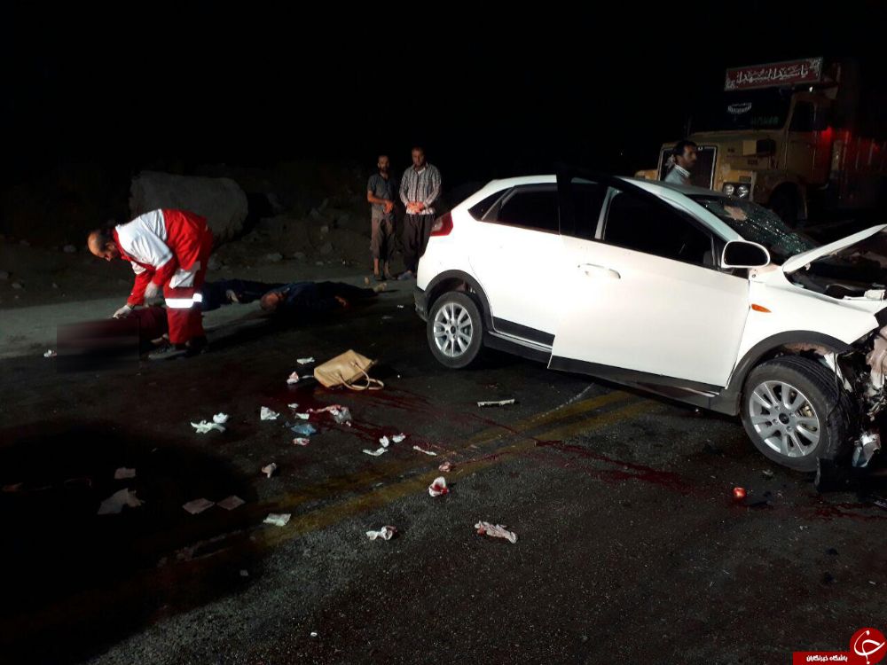 تصادف غم انگیز با خودروی پراید 