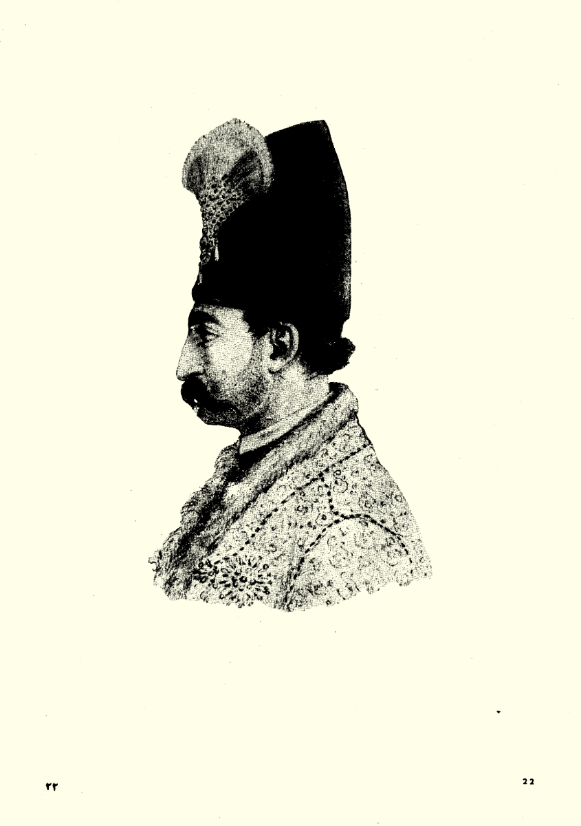 تصویری که امیل دوهوسه از ناصرالدین شاه کشید