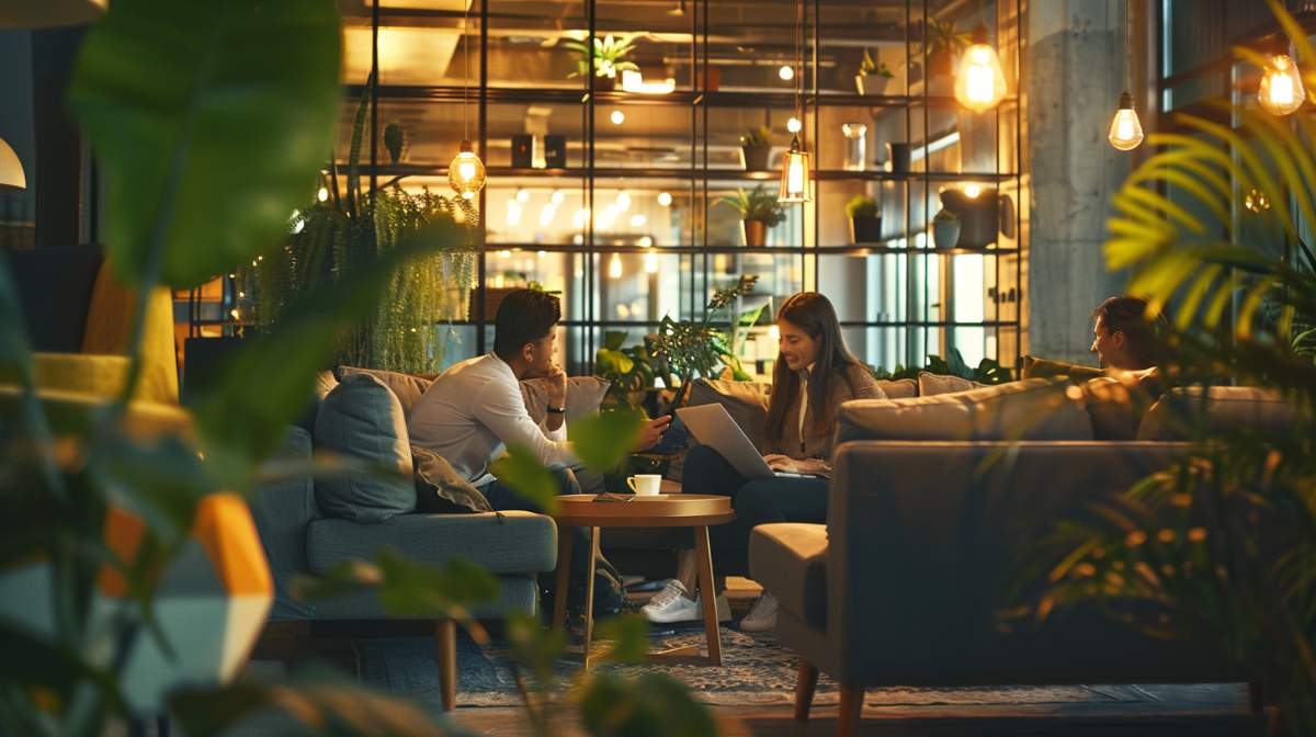 طراحی داخلی ساختمان اداری