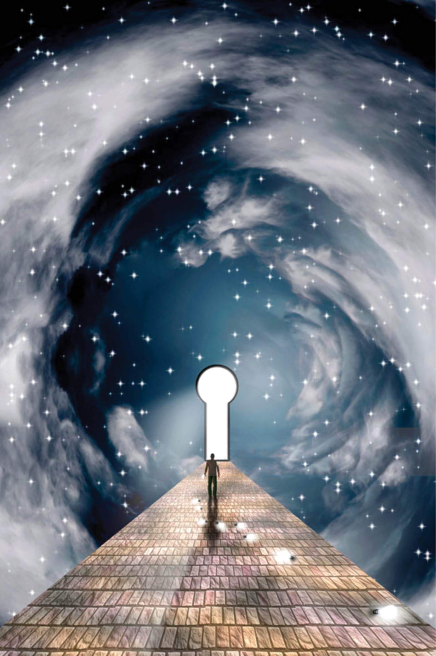 وقتی یک سیاهچاله همه چیز رو میبلعه حتی نور و زمان رو ، در پشت اون یک سفید چاله شکل میگیره که دنیای تازه ای خلق میکنه