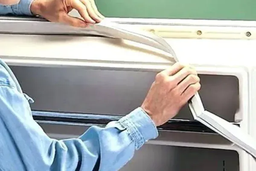 آموزش تعویض نوار دور درب یخچال