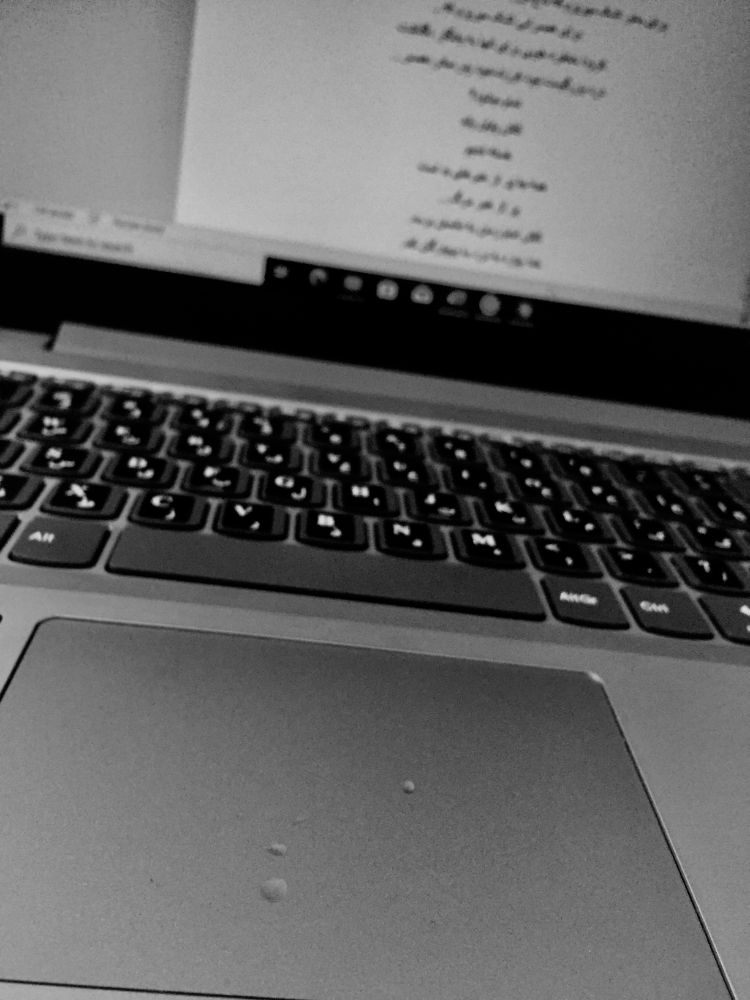 تصویری که در پایان نوشته روبه رو شدم...