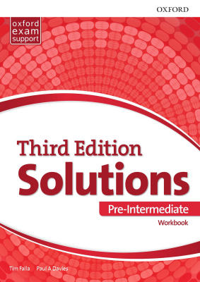 Oxford Soloution third edition Pre-intermediate Workbook