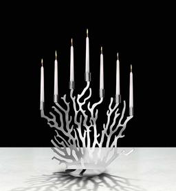 شمعدانی به قدمت معبد منورا و الهام گرفته از کف دریا!