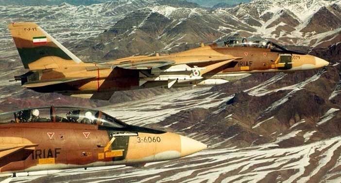استتار خاکی Grumman F-14A Tomcat نهاجا