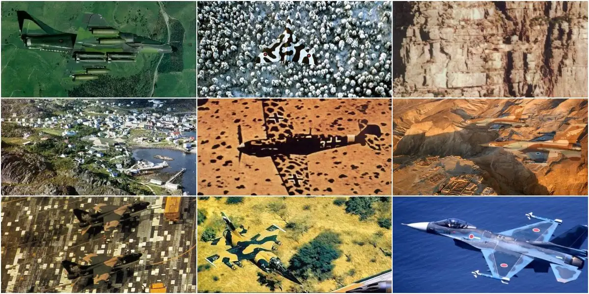 مجموعه‌ای از استتارهای گوناگون