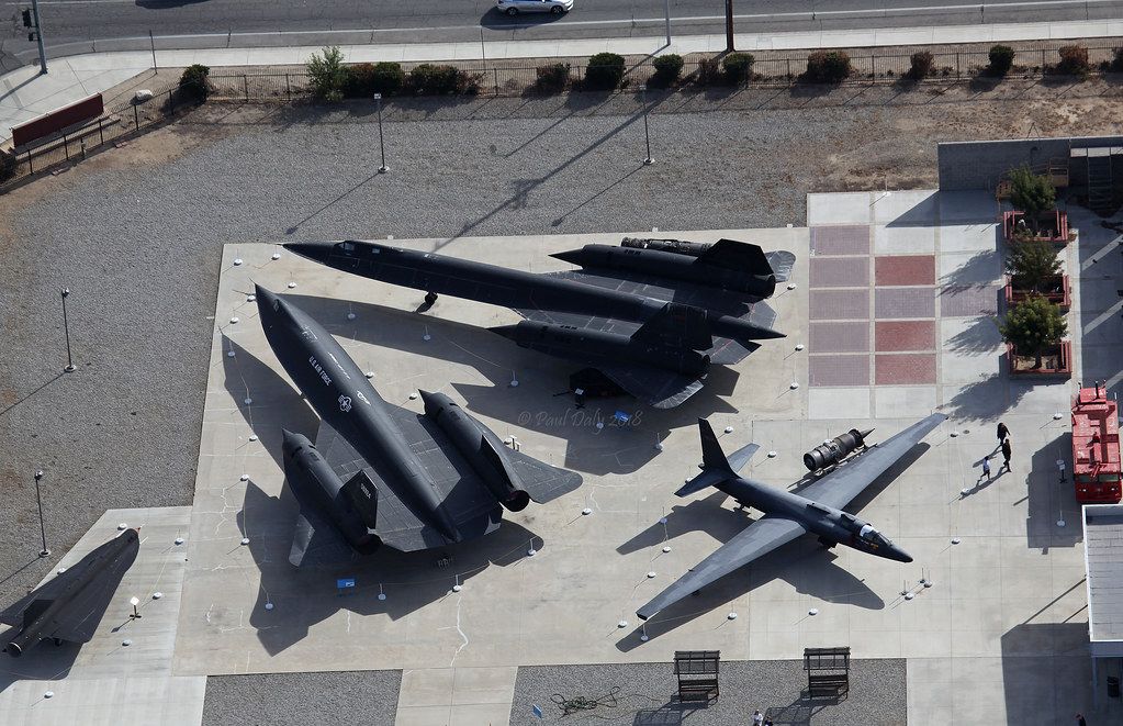 نمایی دیگر از تصویر پیشین — واقع در Blackbird Airpark، کالیفرنیا