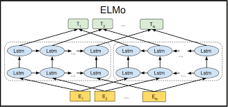 ELMo برای پردازش متن به صورت «دوسویه» از دو شبکه عصبی جداگانه استفاده می‌کند  