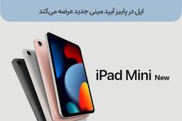 اپل در پاییز آیپد مینی جدید عرضه می‌کند