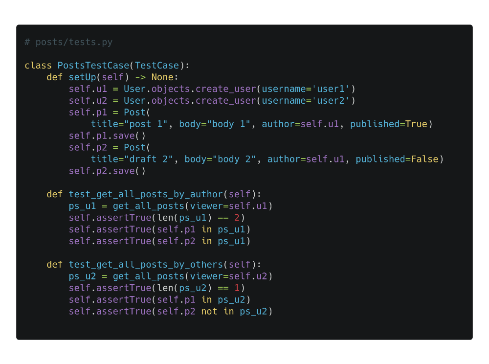 تست منطق کسب و کار