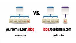 تفاوت ساب دامین و پوشه و تاثیر آنها بر سئو سایت