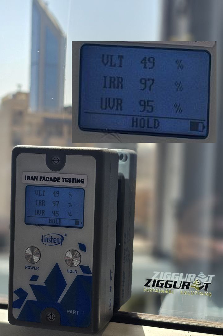 کاهش بیش از 90% مادون قرمز و ماورا بنفش ضمن حفظ شفافیت در پروژه های بازسازی