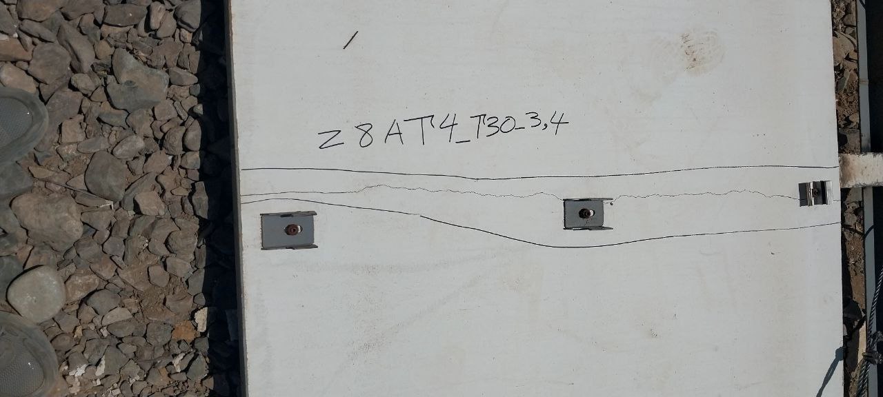 عبور ترک از عرض پنل و مجاورت اتصالات