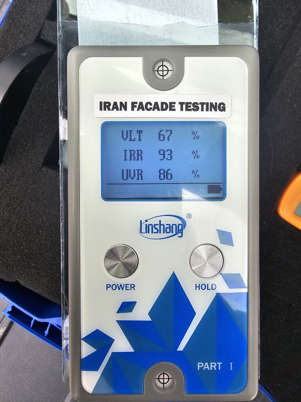 آزمایش مشخصات اپتیکی و حرارتی شیشه