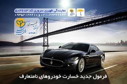 فرمول جدید خسارت خودروهای نامتعارف