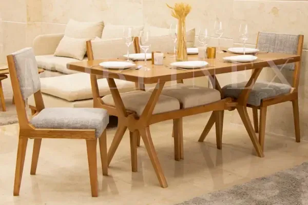 میز ناهار خوری چوبی شماره 502