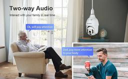 برسی دوربین لامپی سیم کارت خور چرخشی Ucam M30