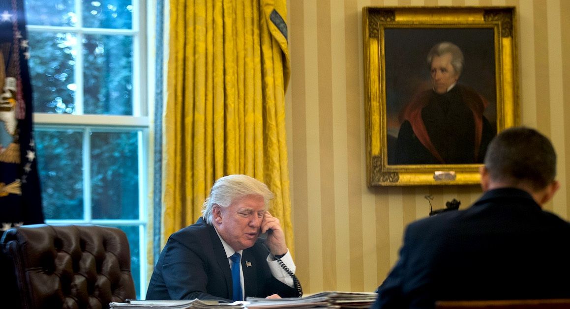 ترامپ زیر عکس جکسون در کاخ سفید‌؛ ژئوپلتیک جکسونی قرن جدید