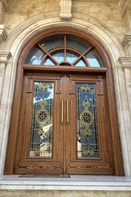 درب های لابی چوبی