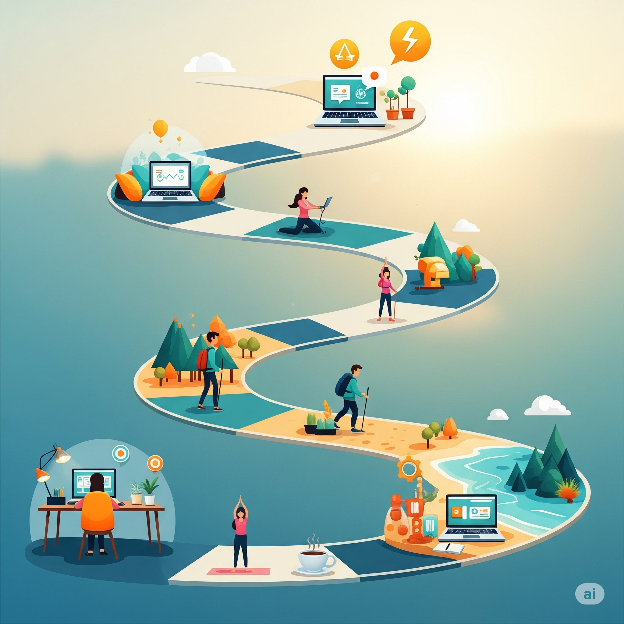 چگونه یک برنامه کاری منعطف و موفق برای خود بسازیم؟