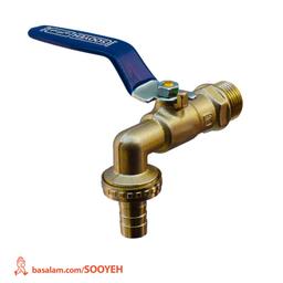 حیاطی حیاطی برنجی تکضرب (آبی نفتی)