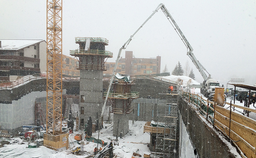 بتن ریزی در هوای سرد