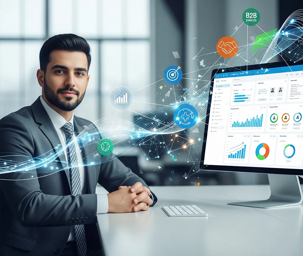 CRM برای مدیریت فروش B2B