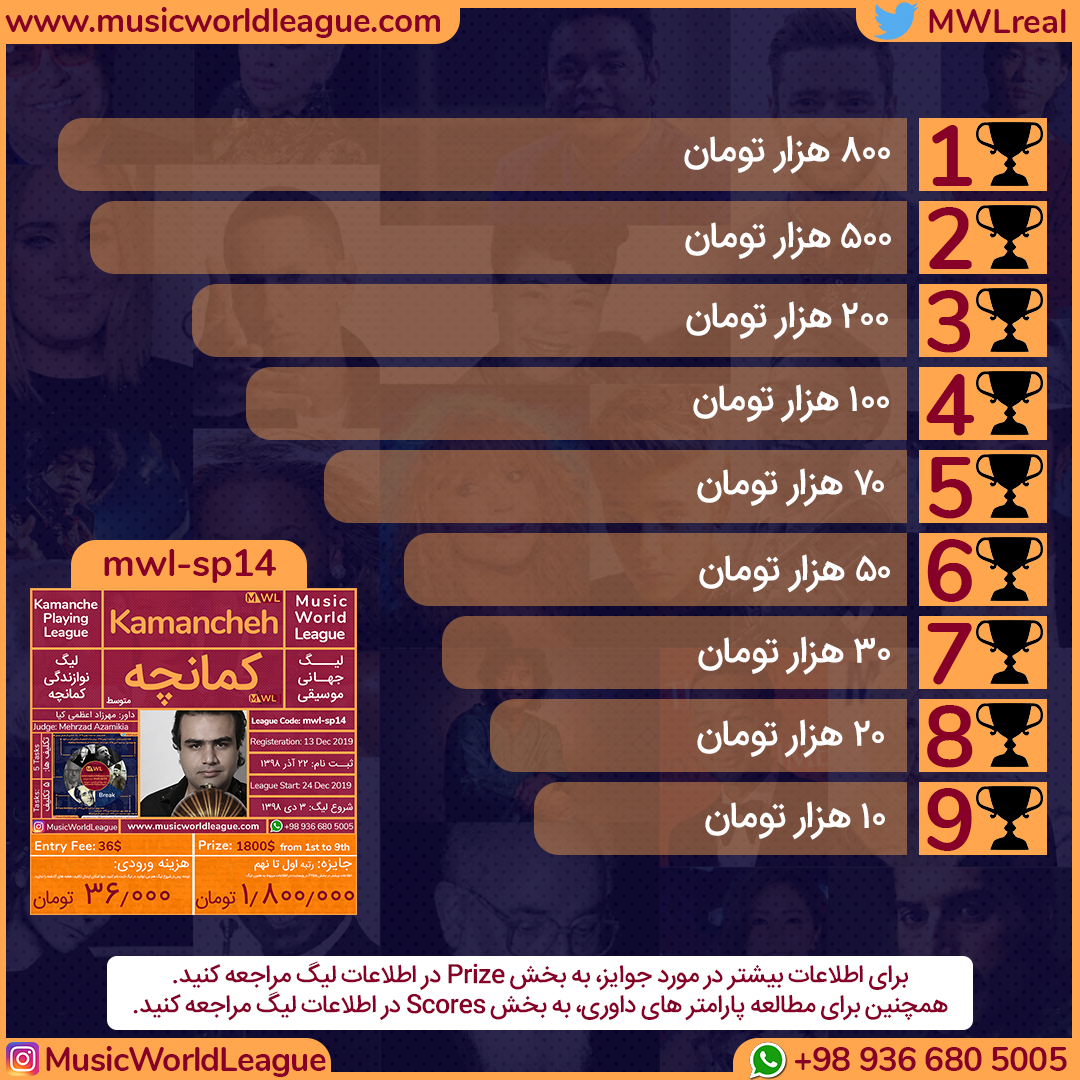 جوایز لیگ جهانی موسیقی