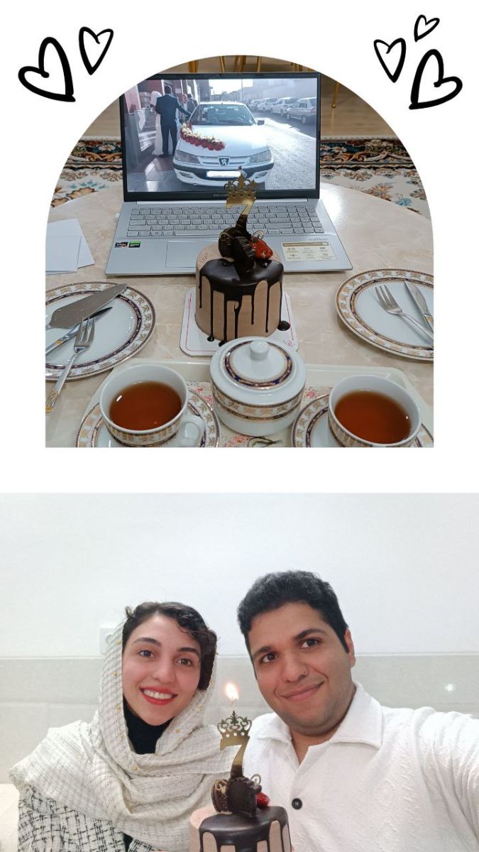 شب تولدم و سالگرد ازدواجمون