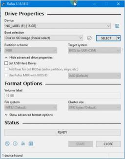 ساخت فلش بوتیبل | آموزش ابزار rufus و رایت فایل iso روی فلش