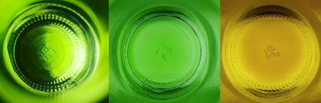 شماره قالب و ایرادات انتهایی بطری