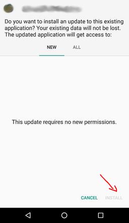 بررسی مشکل غیر-فعال شدن دکمهٔ Install در اندروید