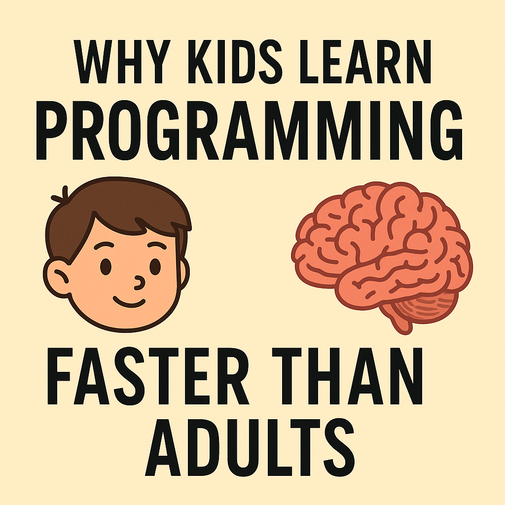 چرا بچه‌ها سریع‌تر از بزرگ‌ترها برنامه‌نویسی یاد می‌گیرن؟ (و این چه معنایی برای شما داره)