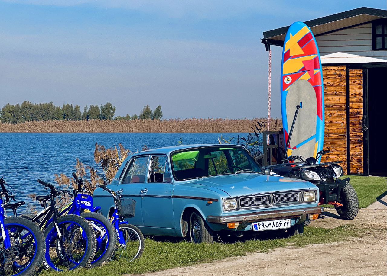 تصویر بخشی از تفریحات برکه شمال