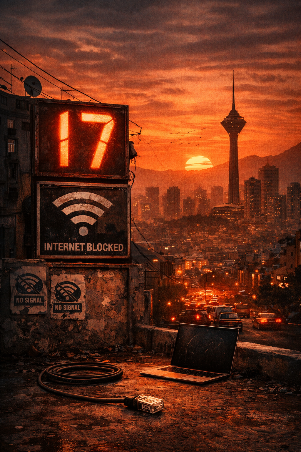 از اینترنت چه خبر؟ هفدهمین روز تاریکی دیجیتال